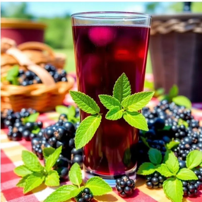 Black Currant Mint Mead image